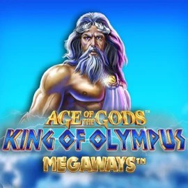 Age Of The Gods: King of Olympus Megaways logo by Origins Spinjo Casino