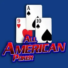 All American Poker slot icon by RTG (Reel Time Gaming), available at Spinjo Casino