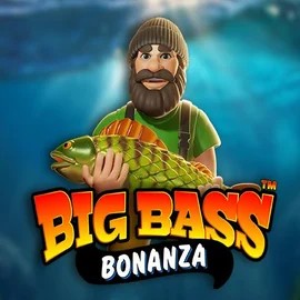 Big Bass Bonanza logo by Pragmatic Play Spinjo Casino
