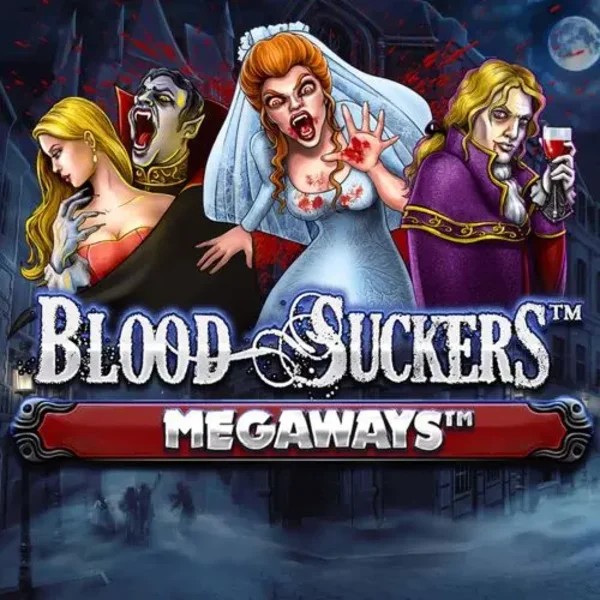 Blood Suckers Megaways game by Red Tiger Gaming – logo hosted on Spinjo Casino
