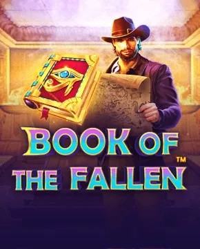 book of the fallen slot logo by Pragmatic Play at Spinjo Casino