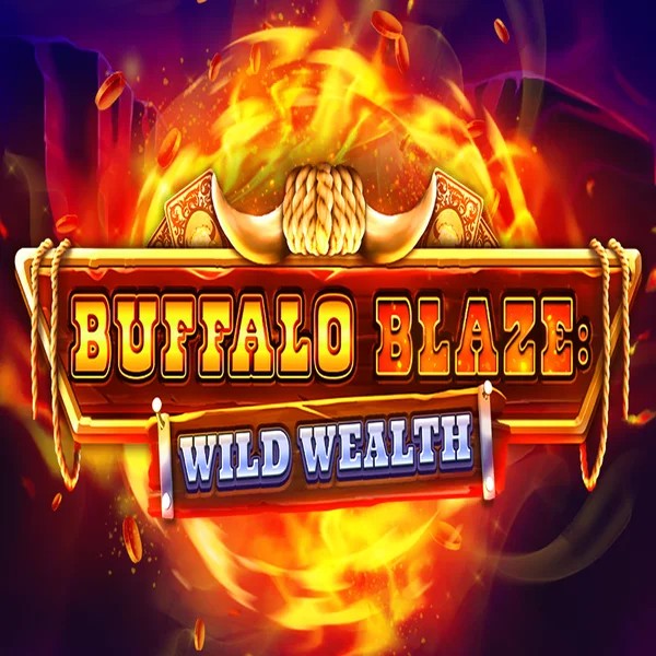 Buffalo Blaze Wild Wealth casino game by OctoPlay – featured logo at Spinjo Casino