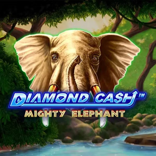 Diamond Cash Mighty Elephant logo – Slots by Greentube at Spinjo Casino