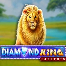 Try Diamond King Jackpots slot by SpinPlay Games on spinjos.ca – logo image