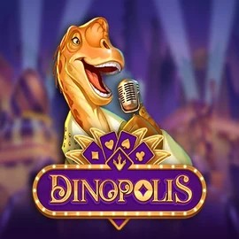 Dinopolis casino game by Push Gaming – featured logo at Spinjo Casino