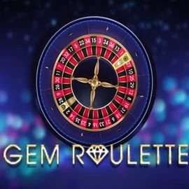 Gem Roulette logo by iSoftBet at Spinjo Casino