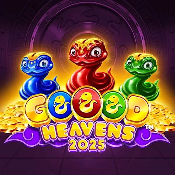 Goood Heavens slot visual from Rarestone Gaming available on spinjos.ca