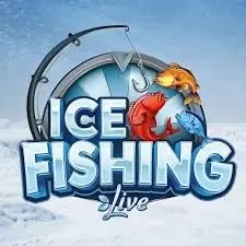 Ice Fishing Live logo – Live Casino by Evolution at Spinjo Casino
