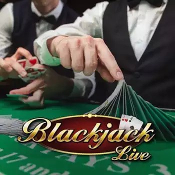 Live Blackjack logo by Evolution Spinjo Casino