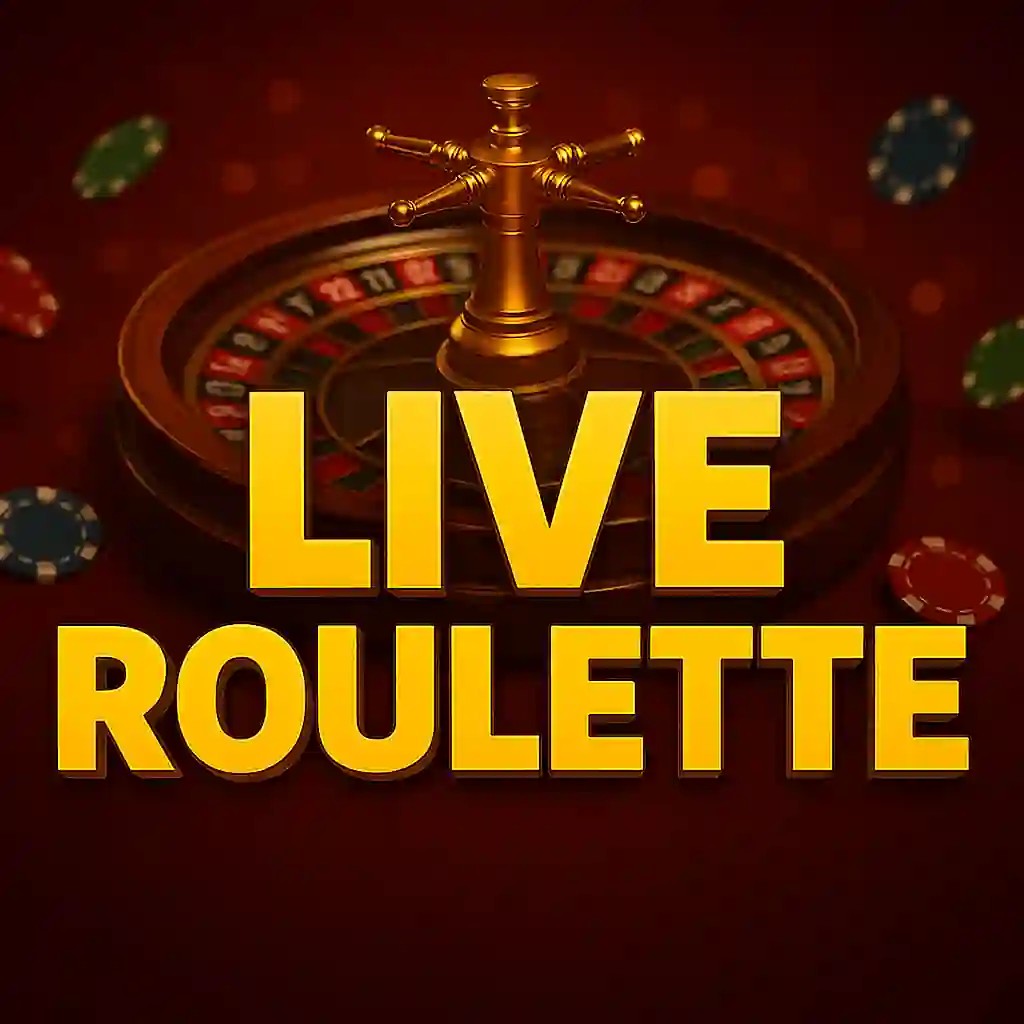 Live Casino logo of Live Roulette from Evolution at Spinjo Casino