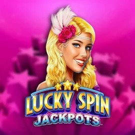 Lucky Spin Jackpots slot logo by Novomatic at Spinjo Casino