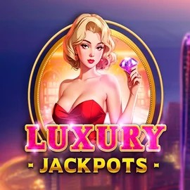 Luxury Jackpots logo – Jackpots by Triple Cherry at Spinjo Casino