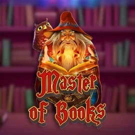 Master of Books online game logo by Swintt on spinjos.ca