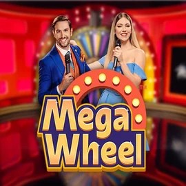 Mega Wheel casino game by Pragmatic Play – featured logo at Spinjo Casino
