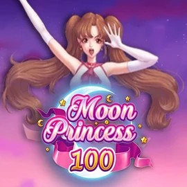 Moon Princess 100 slot visual from Play'n GO available on spinjos.ca