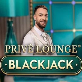 Privé Lounge Blackjack logo by Pragmatic Play Spinjo Casino