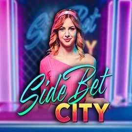 Side Bet City logo – Live Casino by Evolution at Spinjo Casino
