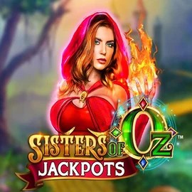 Sisters Of Oz Jackpots logo by Triple Edge Studios at Spinjo Casino