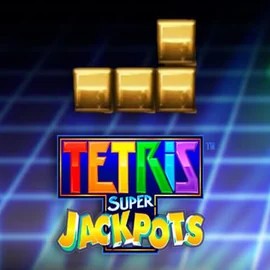 Tetris Super Jackpots logo by WMS at Spinjo Casino